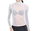Lupo Women's Second Skin Long Sleeve Turtle Neck Sheer Top