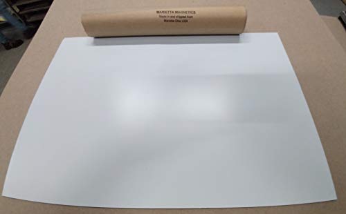 Marietta Magnetics 2 Pack,12" x 18" 30 MIL White CAR Sign Blanks
