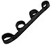 Orino Sex™ Steel Plate Inside Spreader Bar with Wrist & Ankle Cuffs, Black