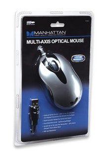 Manhattan USB Multi-Axis Optical Mouse 173810