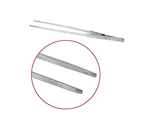 Polymer True Utility 3 Pieces Aquarium Clean Tools Fish Tank Water Grass Planting Straight Curved Scissors Tweezers - Thumbnail 2