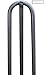 Industrial By Design 40” Table Legs - Heavy Duty Desk Legs, Hairpin Legs, Furniture Legs - DIY Coffee Table Legs, Metal Table Legs, Dresser Legs end Table Legs- Set of 4 (Silver)