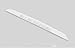 Salusy Chrome Garnish Tail Rear Trunk Lid Trim For Toyota Sienna 2011-2016