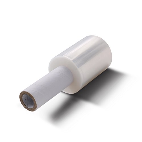 Industrial Strength Stretch Wrap Film with Handle for Pallet Wrap Moving Supplies Binding Wrap & Shrink Skid Wrap Film(4.3 inch x 492 feet) - Thumbnail 2