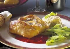 Seafood Puff Pastry 4 x Salmon and 4 x Cod Wellingtons - Ideas for quick meals, ready meals, childrens parties and buffets