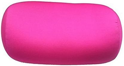 Squishy Soft, Microbead Cushie Neck Roll Pillow, Home and Travel-Pink