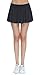 HonourSport Women Cute Cheerleading Skirt Casual Pleated Flare Skort with Pockets