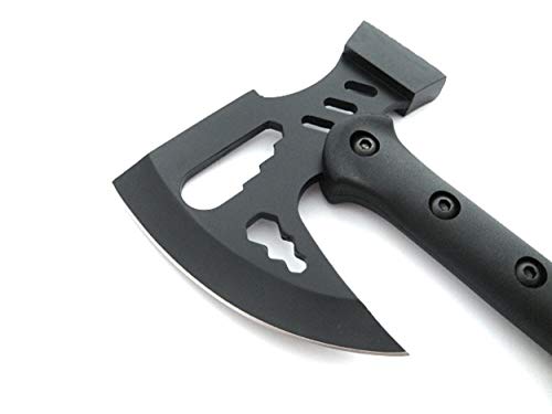 OS4YOU 42cm Black multifunktions Hammer Downrange Tactical Tomahawk Typ M-48 Hawk SWAT - FBI - Axt - Beil – Bild 3