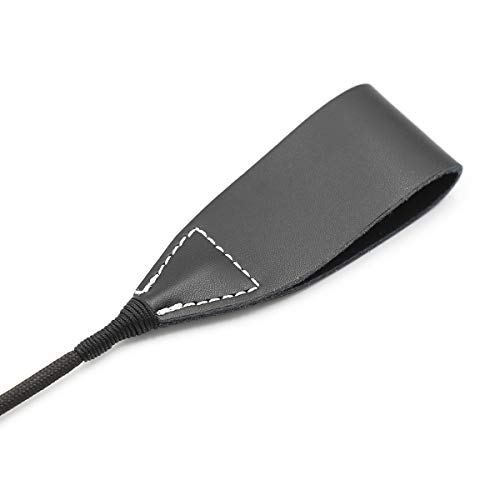19" Real Riding Crop Cross Handle with Genuine Leather Top | Premium Quality Crops | Equestrianism Horse Crop - Thumbnail 4