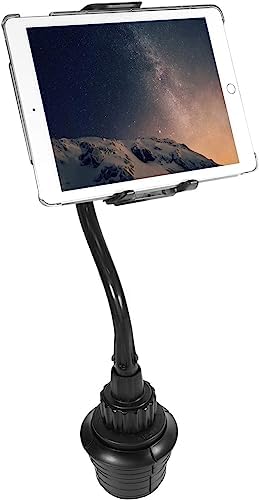 Macally Cup Holder Tablet Mount, iPad Cup Holder Car Mount 12