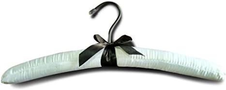 Elegant Padded Satin Hangers Collection, Set of 6. Posh, Poufy, PERFECT!