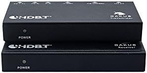 GAKUS HDMI Extender(HDBaseT),Signal Uncompressed 4K@60Hz Over Cat5e/6a, Bi-directional RS232 and IR, Bi-directional PoE,70m(230ft)1080P,40m(130ft)4K,HDCP2.2
