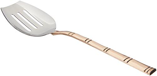 KaBi Slotted Copper Spoon, Reddish Brown