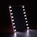 AHOOH Makeup Mirror for Women and Men, Lighted Makeup Vanity Mirror with 16 LED Lights,Touch Screen,Light Adjustable Dimmable Light up Mirrors for Home Tabletop Bathroom Shower Travel