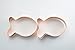 School of 2 Goldfish Cookie Cutters 3 inches long by 2 inches high
