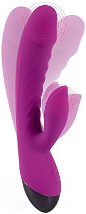 G-S-p-o-t C-l-i-t-o-r-a-l Stimulus Rabbit Massager with 10 Vibration Modes | Hand-held Vibrating Wand for Women 100% Waterproof - Purple