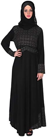 Imported Designer Burkha- Abaya/Hijab Set - Combination of Premium Al Nida and Lycra Fabric
