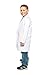 Kid's Lab Coat by Working Class - Durable Lab Coats for Kid Scientists or Doctors, White, (Ages 2-3)