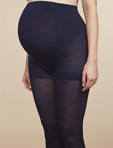 Motherhood Maternity Women's Maternity Opaque Tights, Navy, C - Thumbnail 5
