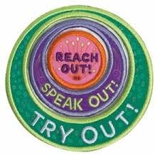 Junior Journey Award Girl Scout Iron On badge