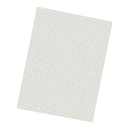 Pacon® Quadrille-Ruled Heavyweight Drawing Paper, 1/4" Squares, White, Pack Of…