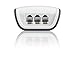 Belkin 7-Outlet AV Power Strip Surge Protector with 12-Foot Power Cord and Telephone Protection, 2000 Joules (BV107200-12),White