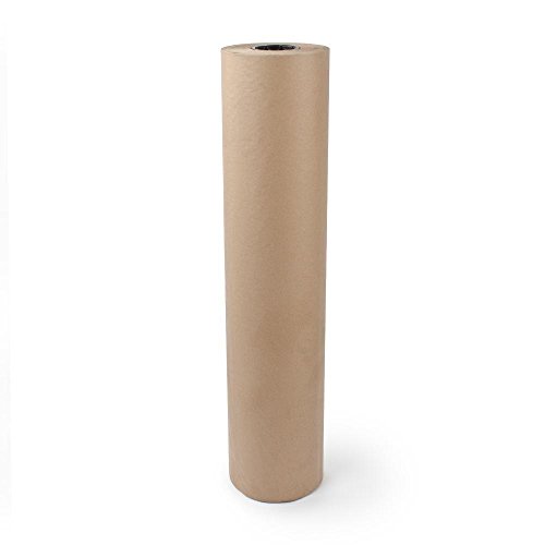 Brown Kraft Paper Jumbo Roll 17.75” x 1200” (100ft) Ideal for Gift Wrapping, Art, Craft, Postal, Packing, Shipping, Floor Covering, Dunnage, Parcel, Table Runner 100% Recycled Material (2 Pack)