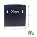 [Warm Light] Solar Light for Wall, Porch, Garden, Fence, Path; Sun Powered Outdoor Patio Deck Yard lamp, Dusk to Dawn Sensor, 2 Pack
