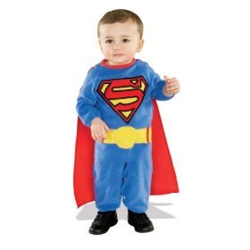 Rubies Costume Co Superman Baby Infant Costume,Blue,Toddler