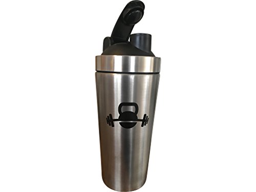 Stainless steel shaker bottle