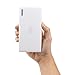 Power Bank, Wotmic 10000mAh Portable External Battery Charger Two-outputs Fast Charging Lightweight Battery Pack Snow White