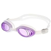 aXXcssqw9b Unisex Adult Waterproof Anti-Fog Swimming Goggles Zero Diopter Swim Glasses Purple