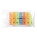 Healifty Colorful Pill Box 1 Set Medicine Organiser Daily Use Small Size Pill Box