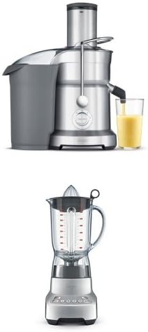 Sage by Heston Blumenthal the Nutri Juicer Pro, 1500 W with the Kinetix Twist Blender, 1.5 L, 1000 W Bundle
