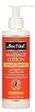Bon Vital Muscle Therapy Massage Lotion, 8 oz. Bottle with Pump, (Old Version)