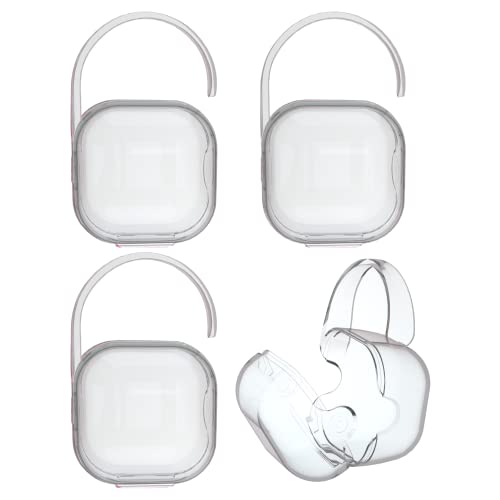 LANEYLI Pacifier Case Pacifier Holder Case Pacifier Clip Binky Holder