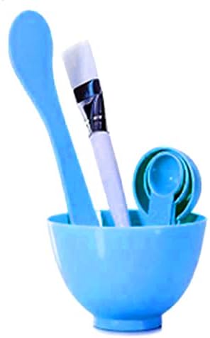 Austinstore 4 in 1 DIY Homemade Makeup Beauty Facial Face Mask Bowl Brush Spoon Stick Tools 4#