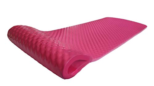 VOS Dimpled Swimming Pool Lounger for Adults and Kids | Ultra Buoyant Water Floats For Pools, Beaches, Lakes, Water Parks, 72" x 26" x 1.5", Fandango Pink - Thumbnail 3
