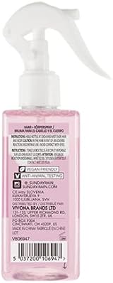 Sunday Rain Acai Berry Hair & Body Mist 200ml Vegan Cruelty Free view 2