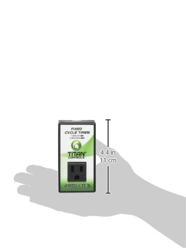 Titan Controls Fixed Cycle Timer, Single Outlet - Apollo 3