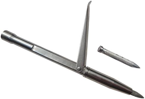 Stainless steel tip for spearfishing with 6 mm threads