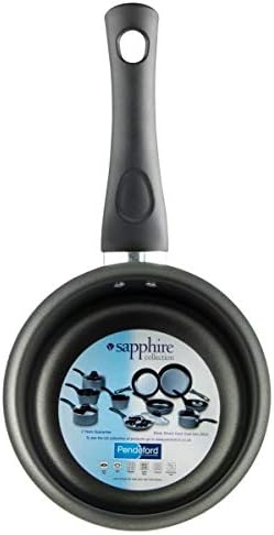 Sapphire collection 15 cm Non Stick Milk Pan, Black, Milkpan/15cm - Image 3