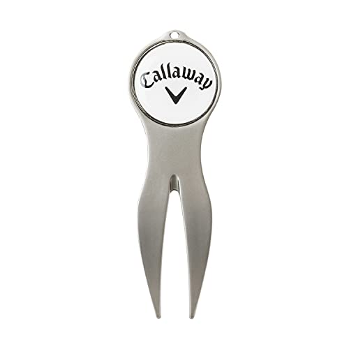 キャロウェイ(Callaway) ゴルフ フォーク ディボットツール マグネット マーカー付き