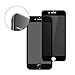 Privacy Screen Protector for iPhone 8 iPhone 7 - Full Coverage Anti Spy 9H Tempered Glass 4.7IN 