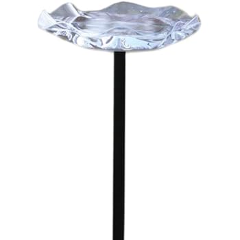 bird clear bath mounted acrylic choice pole birds baths contemporary outdoor