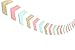Mint Coral Arrow Banner Tribal Party Supplies Wild One Boho Garland Gender Reveal Party Baby Shower Decorations Back to School Classroom Garland Graduation Nursery Decorations 13 Feet 42 Pcs