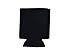 QualityPerfection 12 Black Party Drink Blank Can Coolers (4,6 ,12 ,25 or 50 Bulk Pack) Blank Beer, Soda Coolies Sleeves | Soft, Insulated Coolers | 45 Colors | Perfect For DIY Projects,Holidays,Events