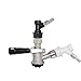 Ball Lock Keg Coupler Adapter - Stainless Steel Ball Lock Quick Disconnect Conversion Kit for Home Brewing
