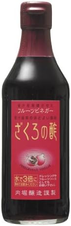 Inner moat brewing fruit vinegar pomegranate vinegar 360ml