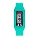 Perman Durable Digital LCD Pedometer Run Step Walking Distance Calorie Counter Watch Bracelet (HONHX Sky Blue)